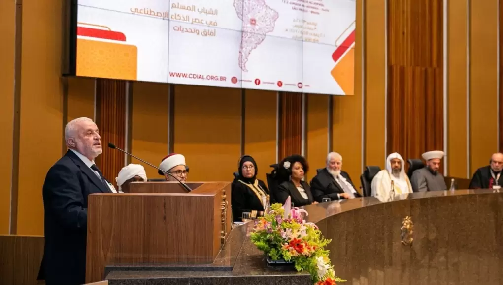 Ministro dos Assuntos Religiosos da Síria, participa do 38º Congresso Internacional Ministro Dr. Muhammad Abu Al-Khair Shukri